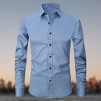 Dominic - Men's Stretch Wrinkle-Resistant Button-Up Shirt