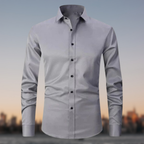 Dominic - Men's Stretch Wrinkle-Resistant Button-Up Shirt