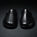 Adriel - Men’s Casual Buckle Strap Backless Loafers