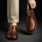 Adriel - Men’s Casual Buckle Strap Backless Loafers