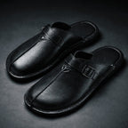 Adriel - Men’s Casual Buckle Strap Backless Loafers
