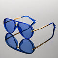 Airo - Thick Frame Gradient Aviator Sunglasses