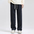 Alberto - Men's Metro Corduroy Wide-Leg Side-Stripe Pants
