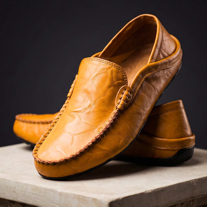 Alejandro - Men's Classic Slip-On Driving Loafers