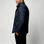 Alfie - Men's Quilted Stand Collar Lightweight Jacket