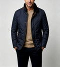 Alfie - Men's Quilted Stand Collar Lightweight Jacket