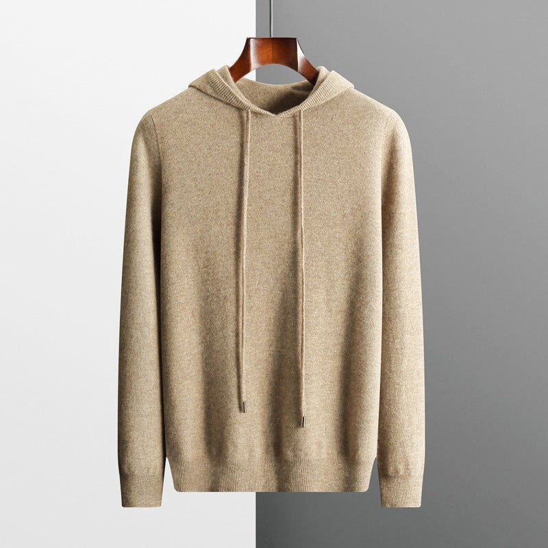 Alfred - Men's Premium Knit Hooded Sweater