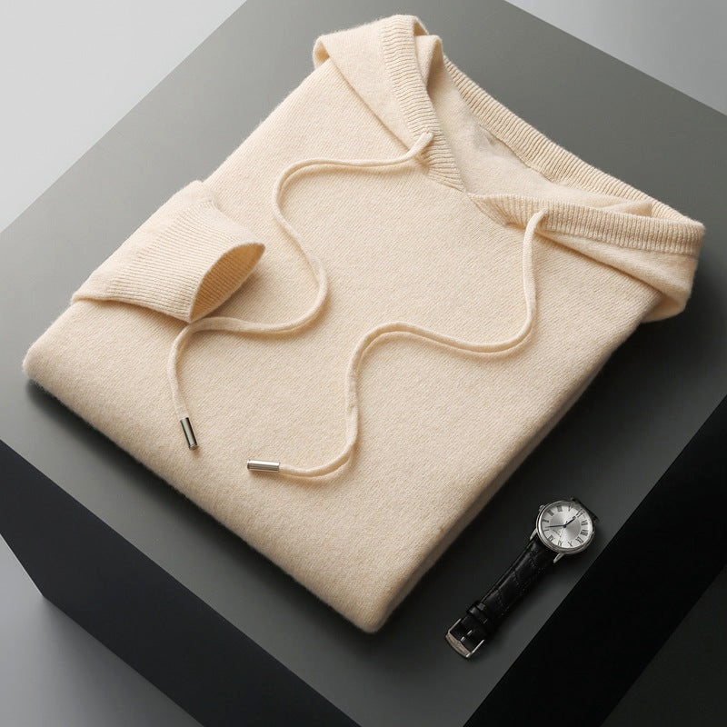 Alfred - Men's Premium Knit Hooded Sweater