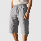 Andrew - Men's Drawstring Casual Linen Shorts