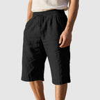 Andrew - Men's Drawstring Casual Linen Shorts