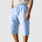 Andrew - Men's Drawstring Casual Linen Shorts