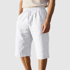 Andrew - Men's Drawstring Casual Linen Shorts