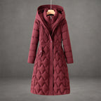 Anna - Women's Long Hooded Puffer Coat