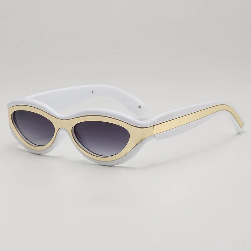 Apex - Retro Oval Frame Sunglasses