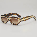 Apex - Retro Oval Frame Sunglasses