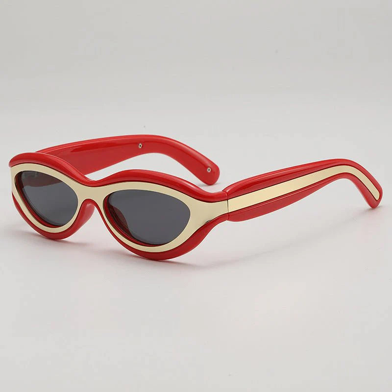 Apex - Retro Oval Frame Sunglasses
