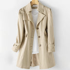 Ara - Women's Button-Front Trench Coat