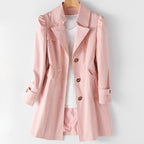 Ara - Women's Button-Front Trench Coat