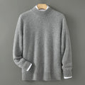 Aron - Men's Mock Neck Loose Fit Pullover Sweater 2
