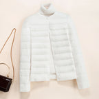 Ashley - Women's Horizontal Quilted Down Jacket