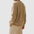 Ashton - Men's Brushed-Knit V-Neck Cardigan