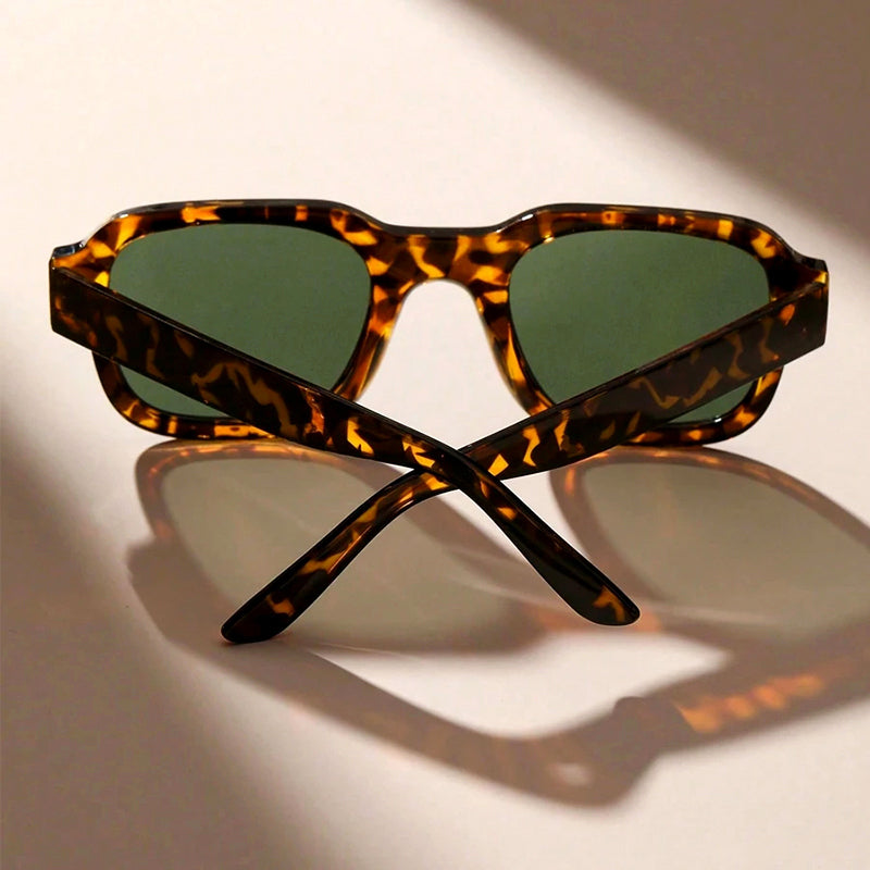 Atlas - Square Thick-Rimmed Retro Sunglasses