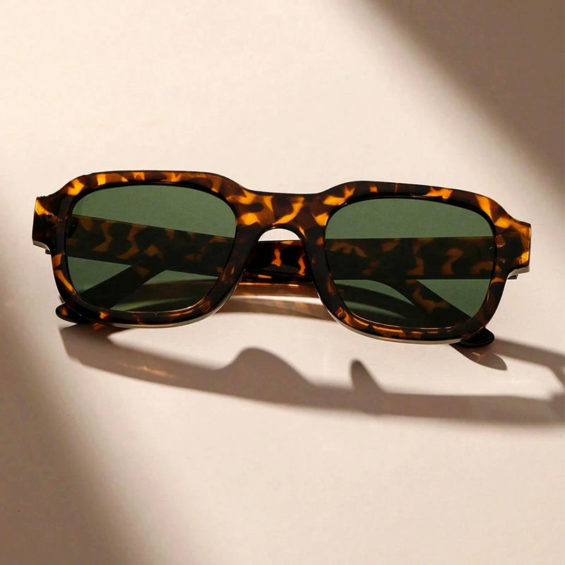 Atlas - Square Thick-Rimmed Retro Sunglasses