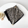 Aurelle - Women's Mixed Pattern Square Neck Scarf