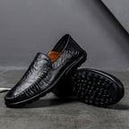 Beckett - Men's Moc-Toe Leather Loafers
