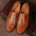Beckett - Men's Moc-Toe Leather Loafers
