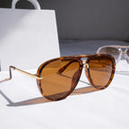 Bellaro - Thick Frame Aviator Sunglasses