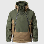 Benny - Men's Multi-Zip Hooded Down Anorak Jacket