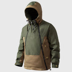 Benny - Men's Multi-Zip Hooded Down Anorak Jacket
