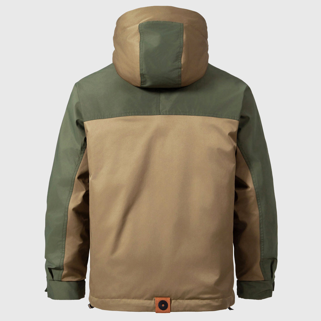Benny - Men's Multi-Zip Hooded Down Anorak Jacket