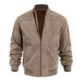 Bob - Men's Suede Stand Collar Lightweight Jacket