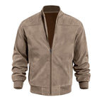 Bob - Men's Suede Stand Collar Lightweight Jacket