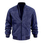 Bob - Men's Suede Stand Collar Lightweight Jacket