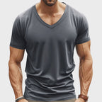 Brandon - Men's Deep V-Neck Slim Fit T-Shirt