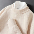 Brixton - Men's Chevron Cashmere Crewneck Sweater