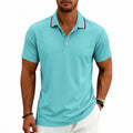 Bryce - Men's Classic Fit Contrast Collar Polo Shirt