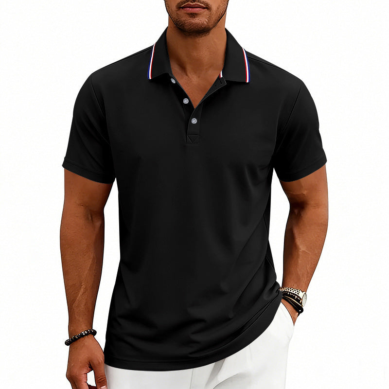 Bryce - Men's Classic Fit Contrast Collar Polo Shirt