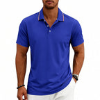 Bryce - Men's Classic Fit Contrast Collar Polo Shirt