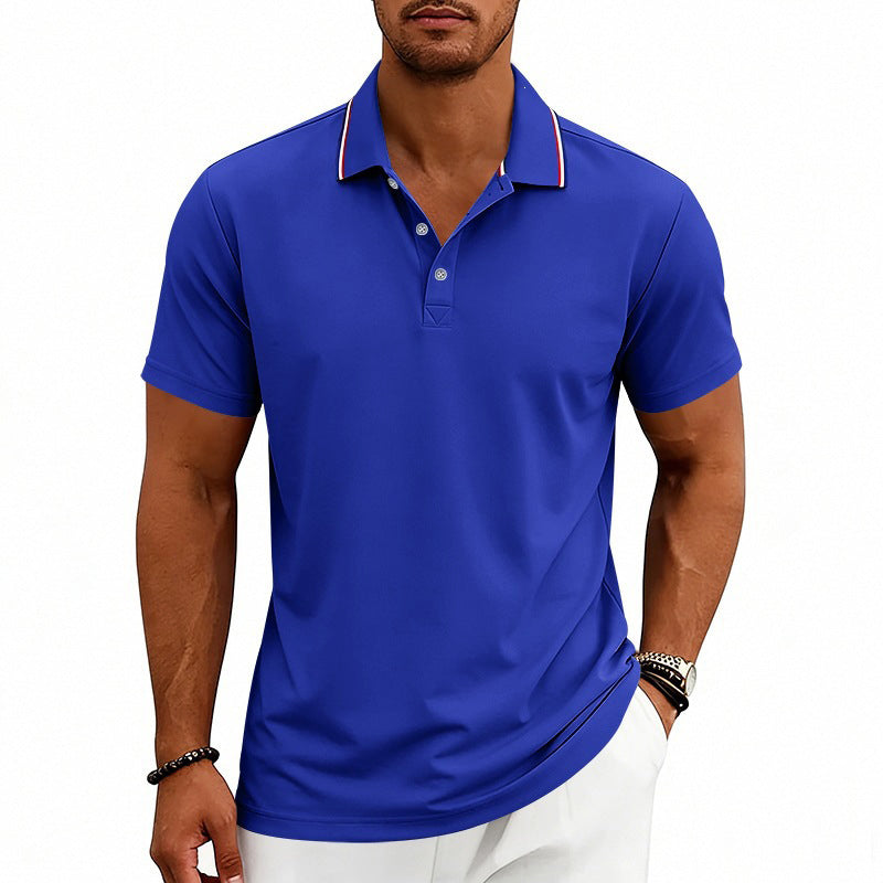 Bryce - Men's Classic Fit Contrast Collar Polo Shirt