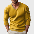 Bryce -  Men's V-Neck Knit Pullover Sweater