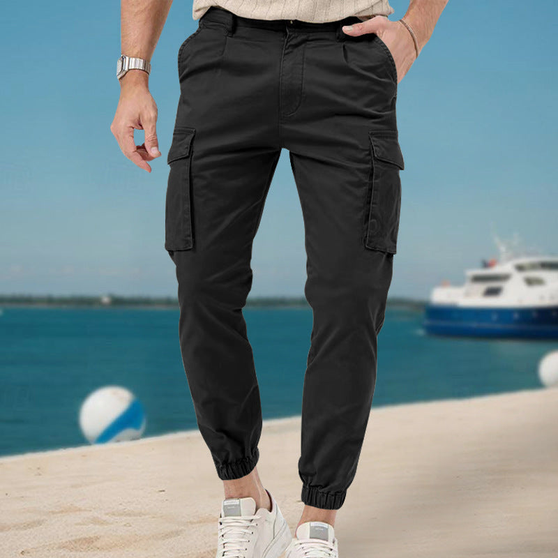Byron - Men's Tapered Cargo Jogger Pants