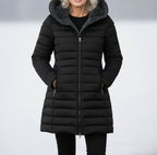 Cecilia - Women's Fleece-Lined Puffer Coat