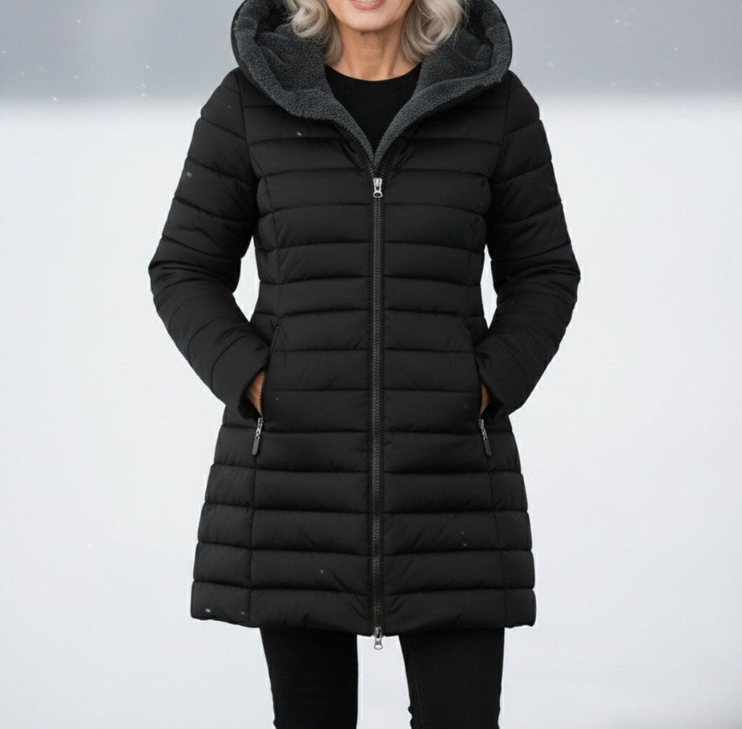 Cecilia - Women's Fleece-Lined Puffer Coat