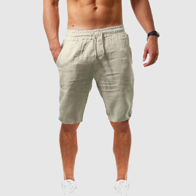 Charlie - Men's Drawstring Waist Casual Shorts