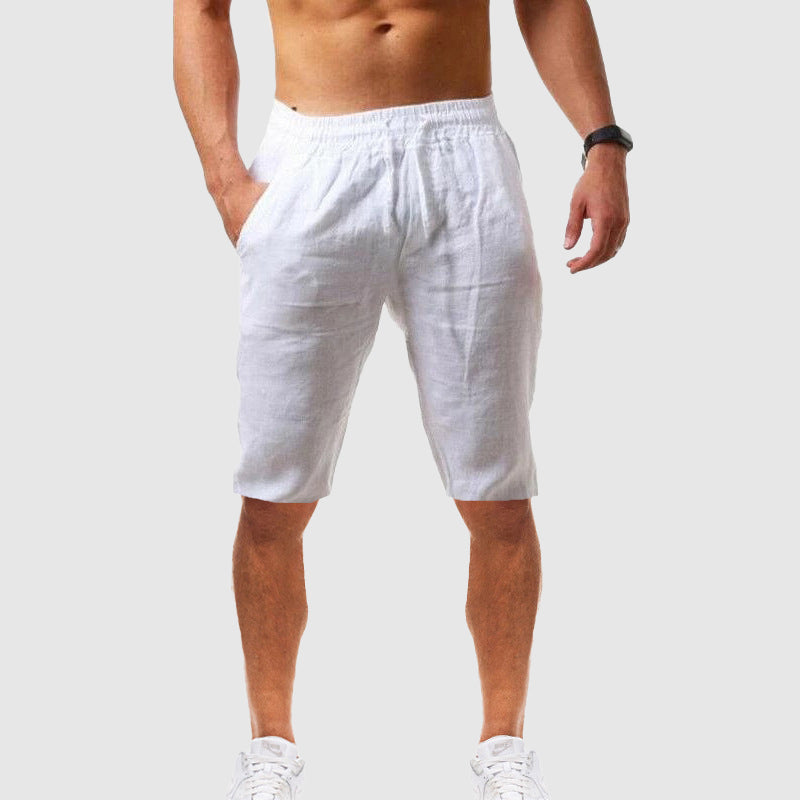 Charlie - Men's Drawstring Waist Casual Shorts