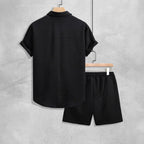 Chase - Men's Cruise Textured Shirt & Shorts Set